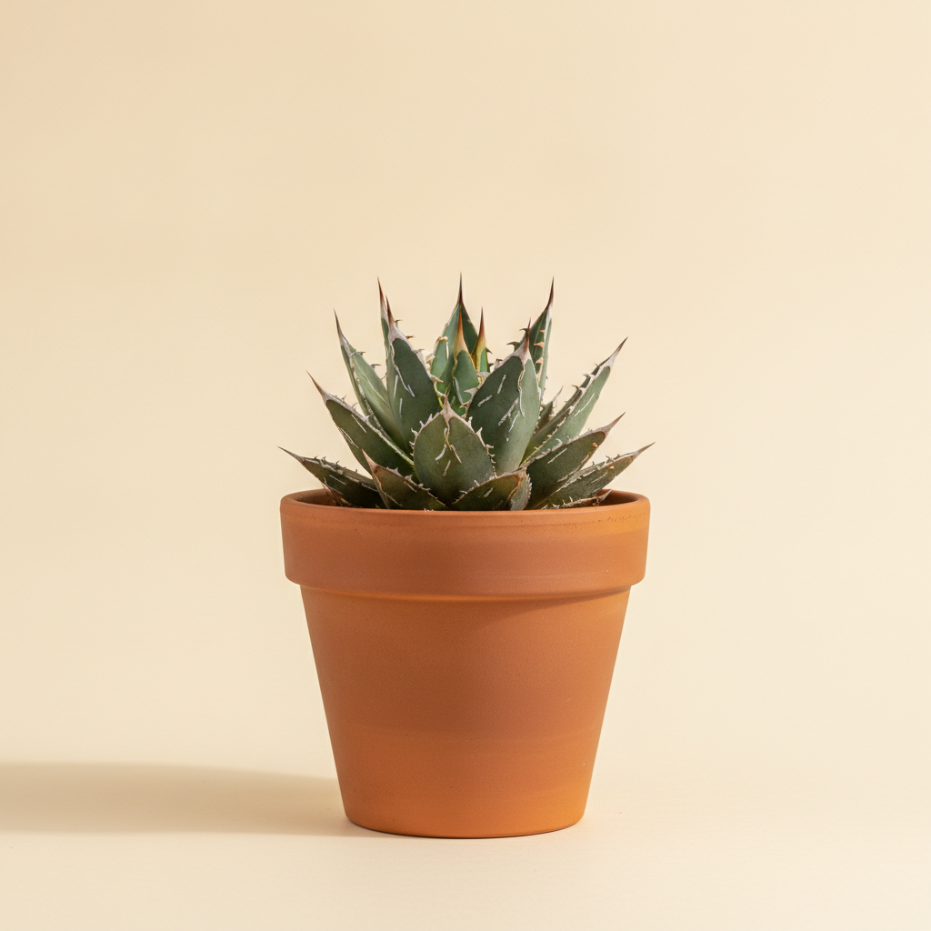 Agave — Agave victoriae-reginae (illustratie)