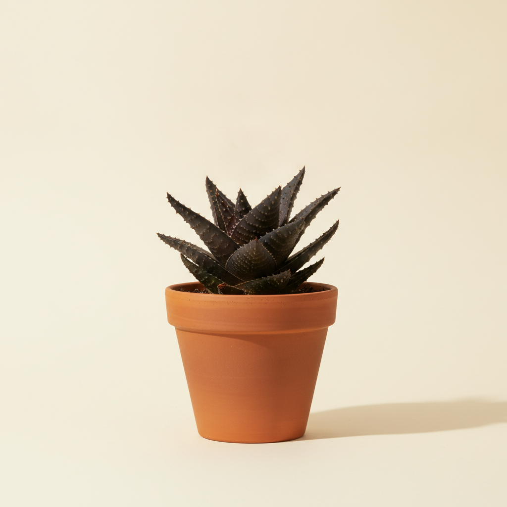 Aloë — Aloe 'Doran Black' (illustratie)
