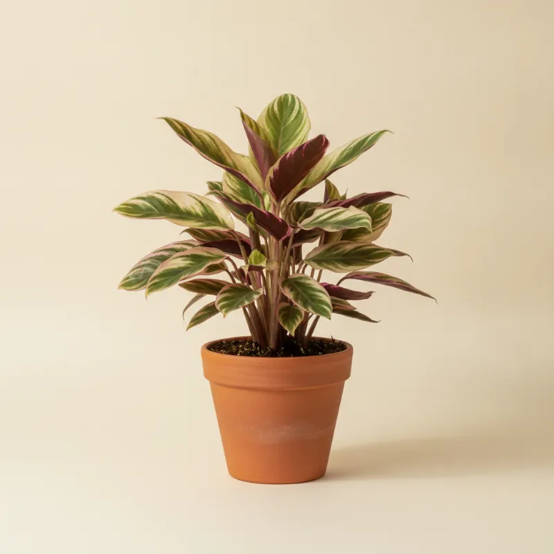 Stromanthe sanguinea 'Triostar' (illustratie)