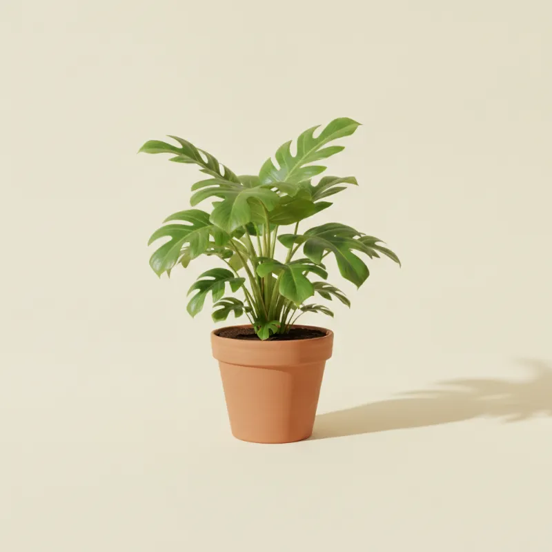 Philodendron bipinnatifidum — Thaumatophyllum bipinnatifidum (illustratie)