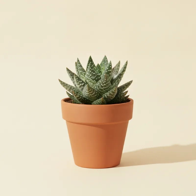Aloë — Aloe 'Snowflake' (illustratie)