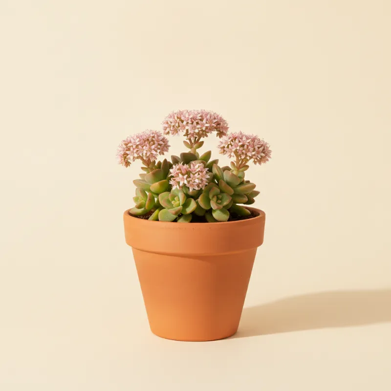 Jadeplant — Crassula 'Springtime' (illustratie)
