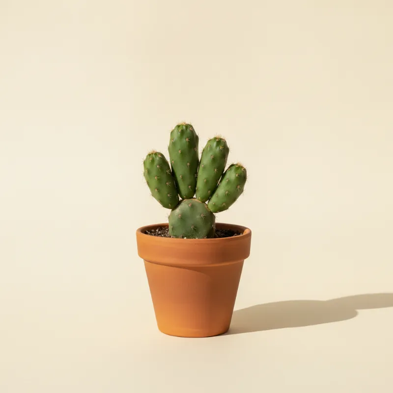 Springende cholla — Cylindropuntia fulgida (illustratie)