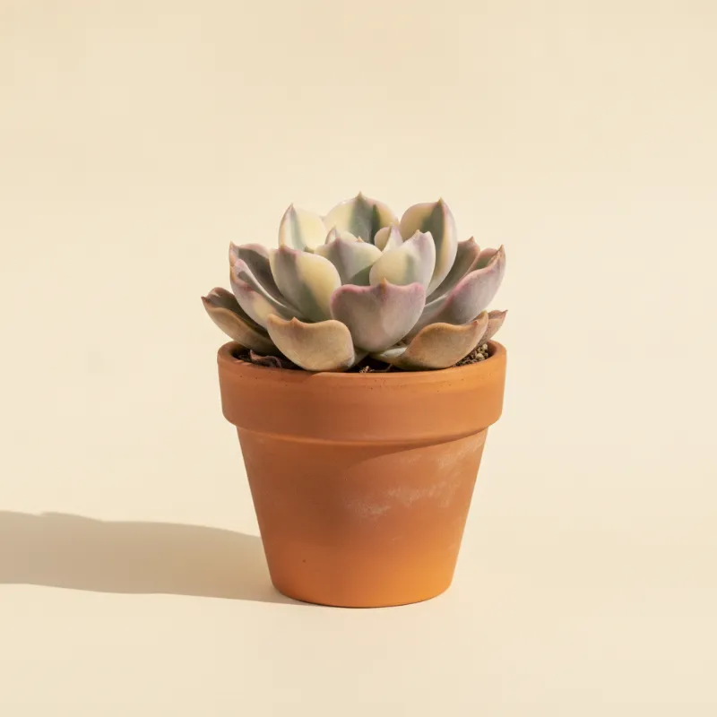 Echeveria — Echeveria 'Esther Variegata' (illustratie)