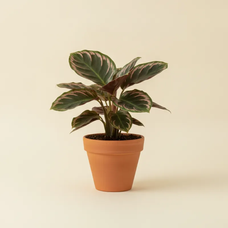 Calathea — Calathea roseopicta 'Rosy' (illustratie)