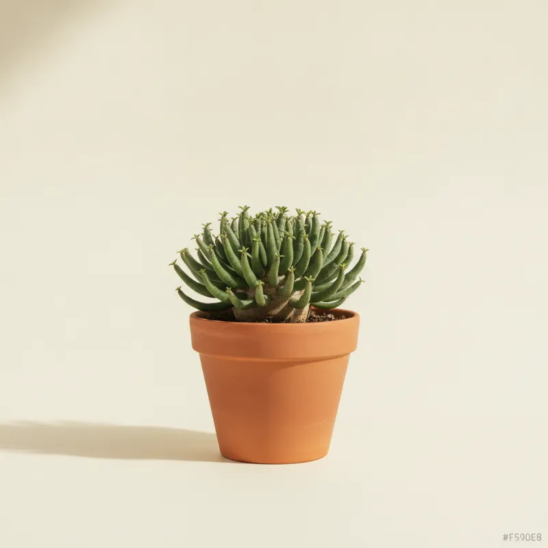 Wolfsmelk — Euphorbia caput-medusae (illustratie)