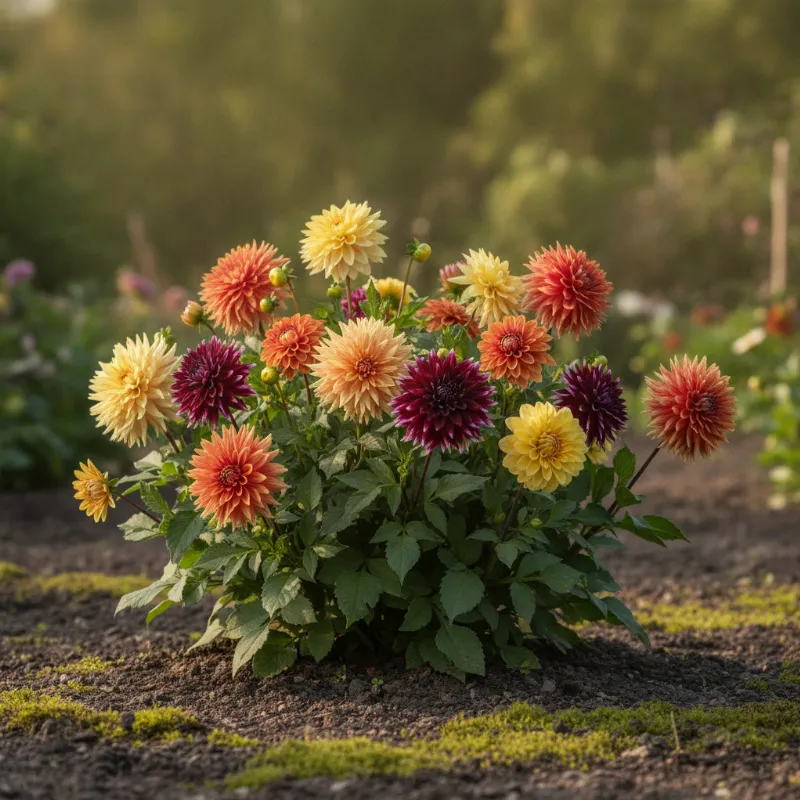 Enkelbloemige dahlia