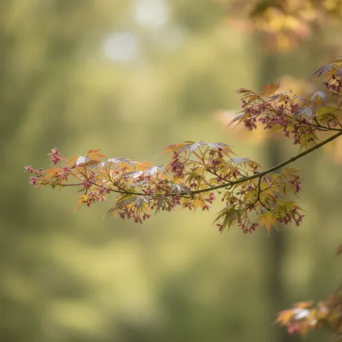 Esdoorn — Acer spp. (illustratie)