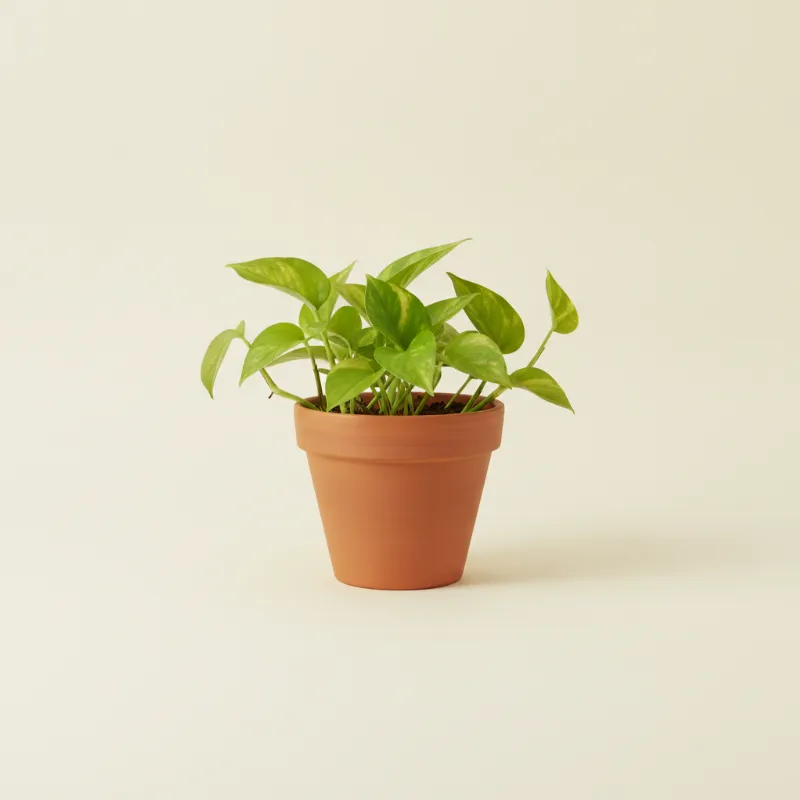 Drakenklimop — Epipremnum aureum 'Golden Pothos' (illustratie)
