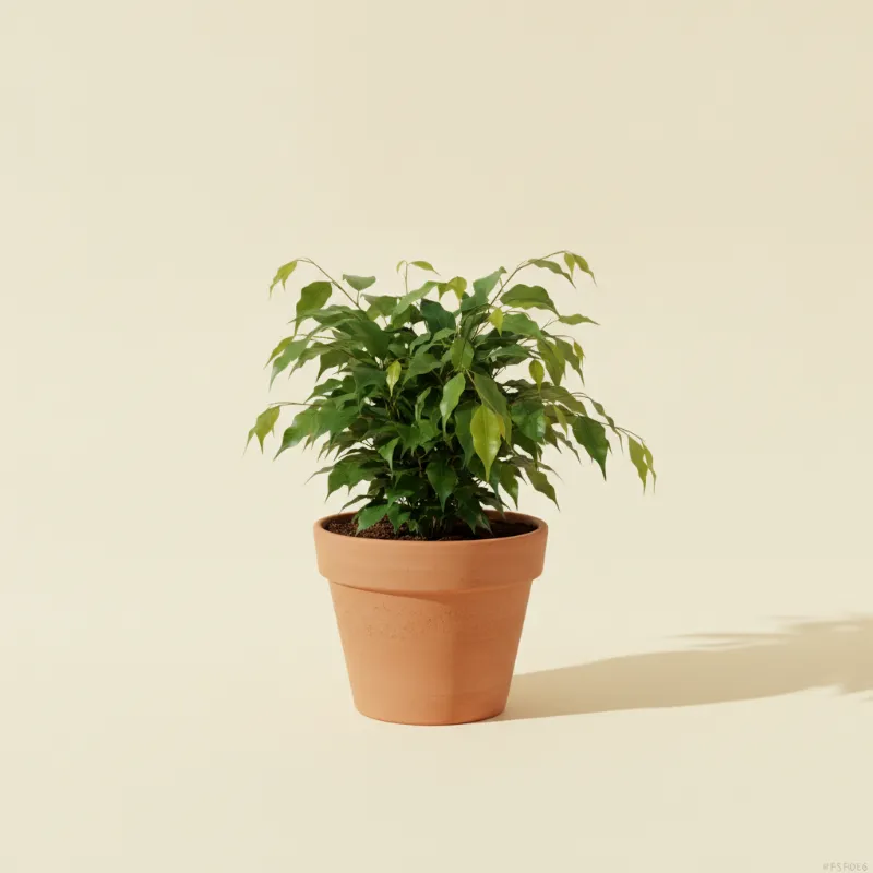 Ficus — Ficus benjamina 'Danielle' (illustratie)