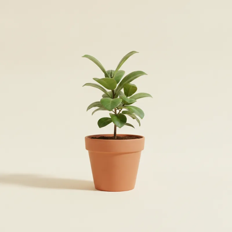Ficus — Ficus lyrata 'Bambino' (illustratie)