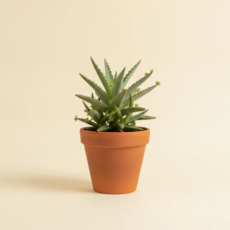 Kalanchoë — Kalanchoe daigremontiana (illustratie)