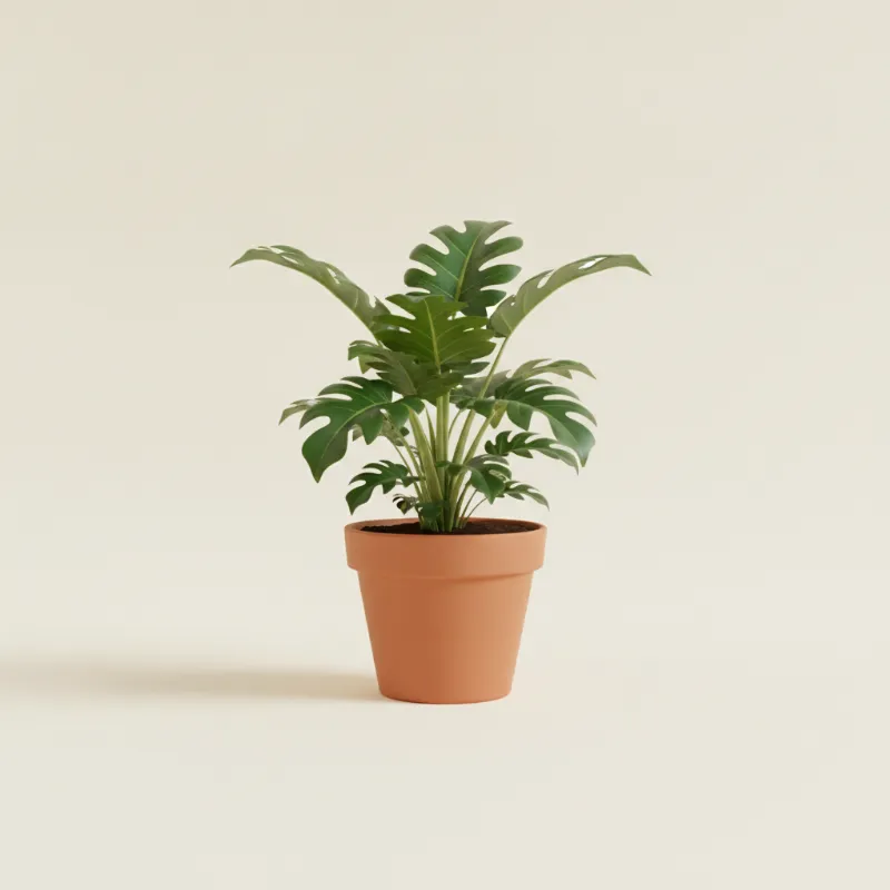 Philodendron — Philodendron bipinnatifidum (illustratie)