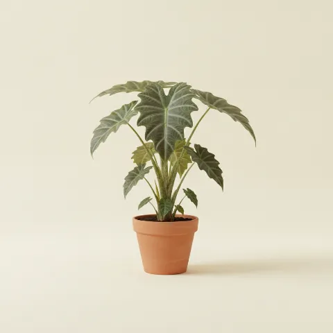 Olifantsoor β Alocasia 'Portodora' (illustratie)
