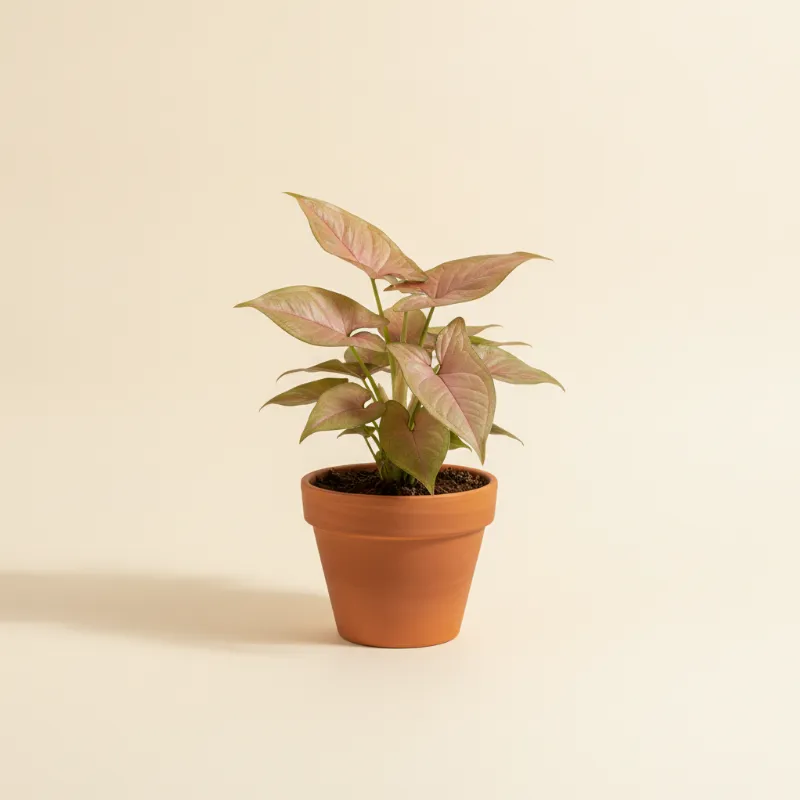 Pijlpuntplant — Syngonium podophyllum 'Neon Robusta' (illustratie)