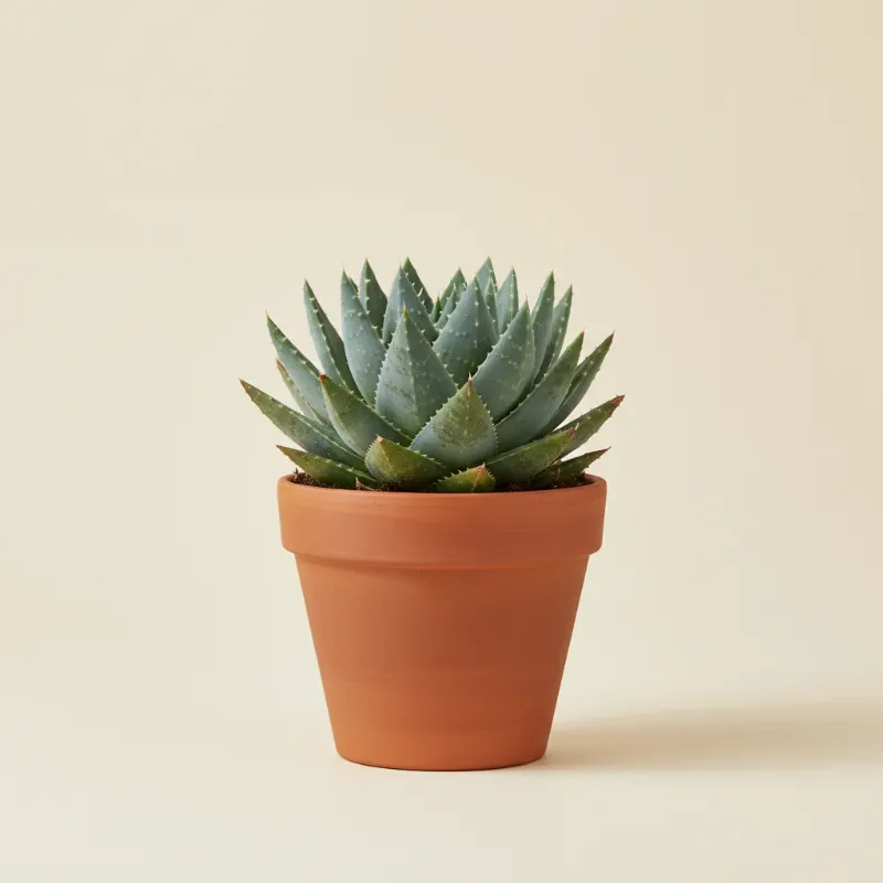 Aloë — Aloe brevifolia (illustratie)