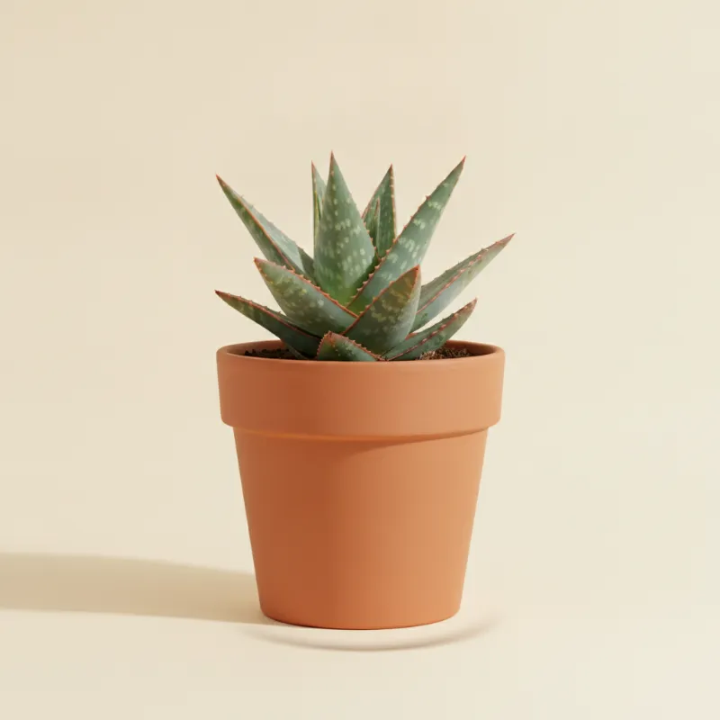 Aloë — Aloe striata (illustratie)