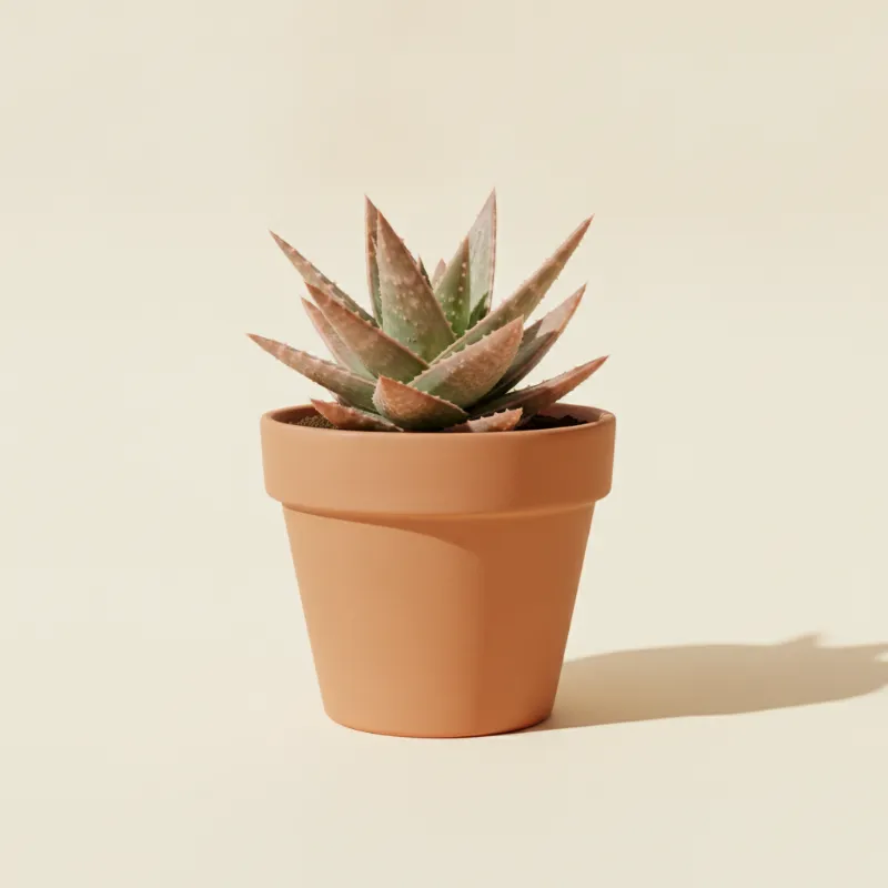 Aloë — Aloe 'Pink Blush' (illustratie)