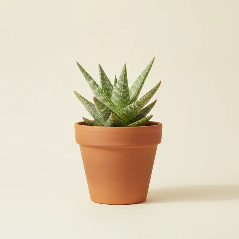 Aloë — Aloe 'White Fox' (illustratie)