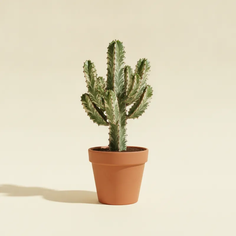 Wolfsmelk — Euphorbia ingens 'Marmorata' (illustratie)