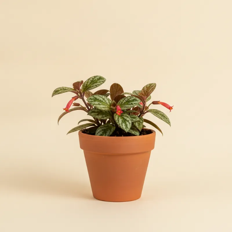 Lipstickplant — Aeschynanthus marmoratus (illustratie)
