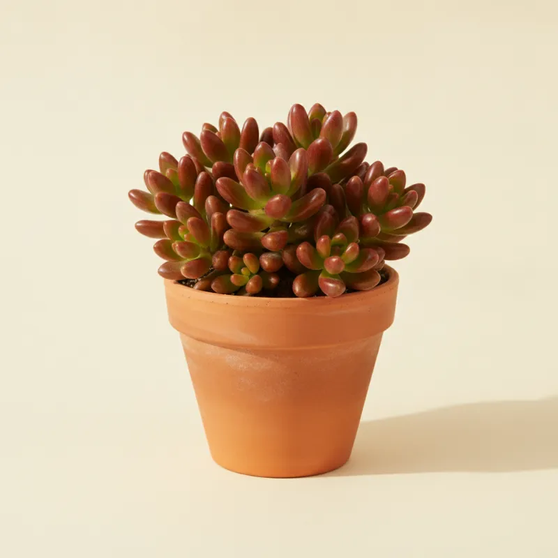 Sedum rubrotinctum (illustratie)
