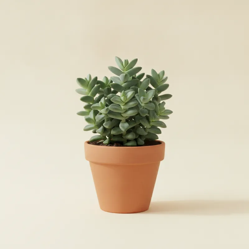 Erwtenplant — Senecio kleiniiformis (illustratie)