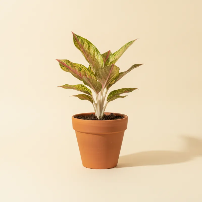 Aglaonema — Aglaonema 'Favonian' (illustratie)