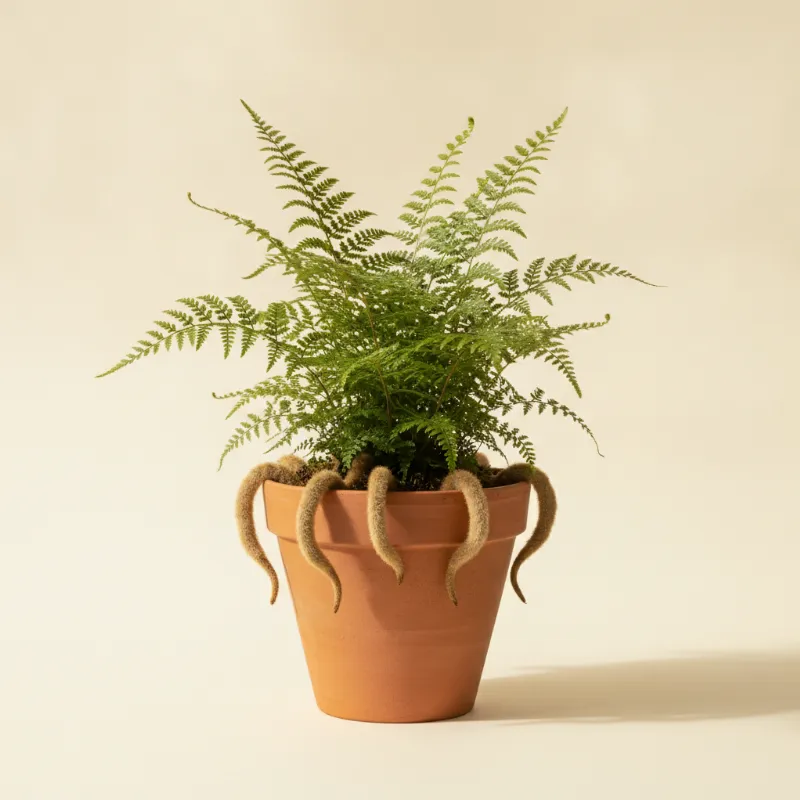Davallia fejeensis (illustratie)