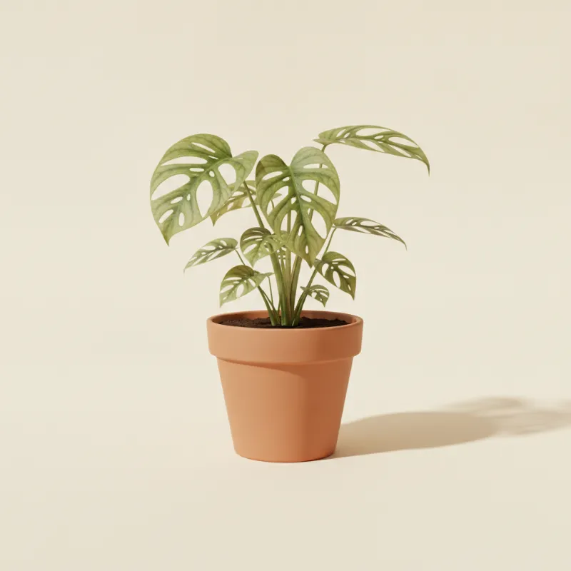 Gatenplant — Monstera 'Zombie' (illustratie)