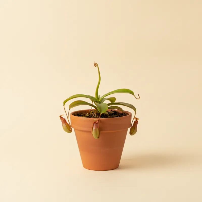 Bekerplant — Nepenthes alata (illustratie)