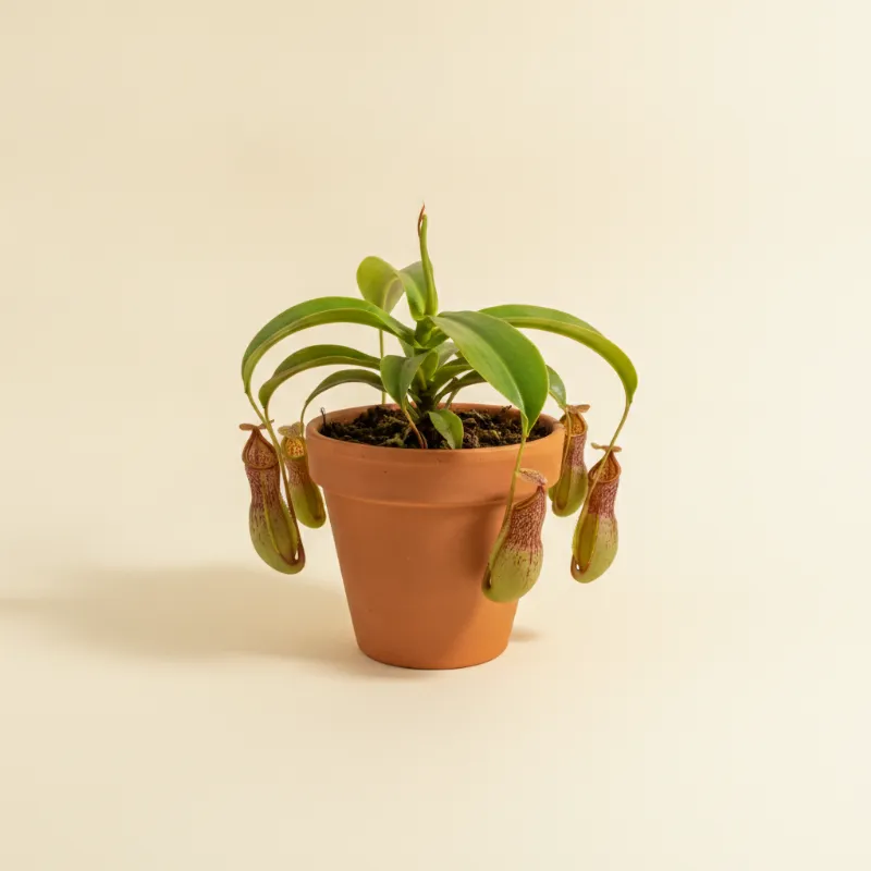 Bekerplant — Nepenthes gaya (illustratie)