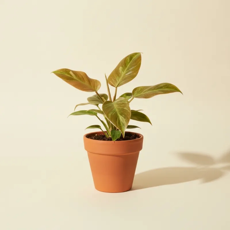 Philodendron — Philodendron caramel marble (illustratie)