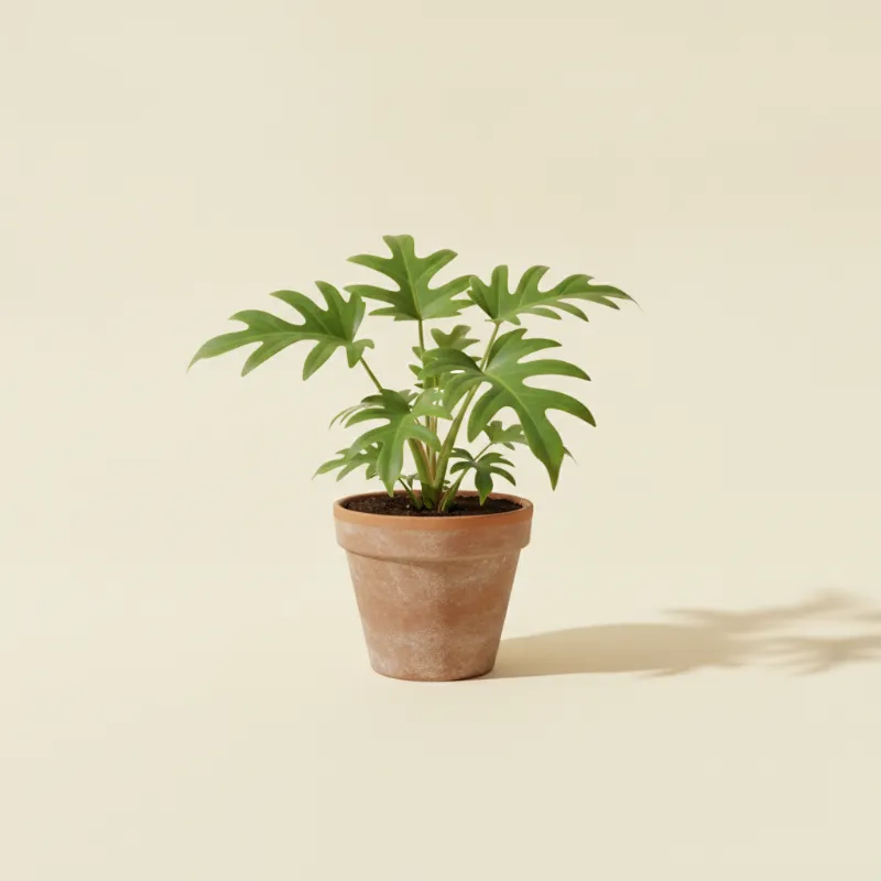 Philodendron — Philodendron holtonianum (illustratie)