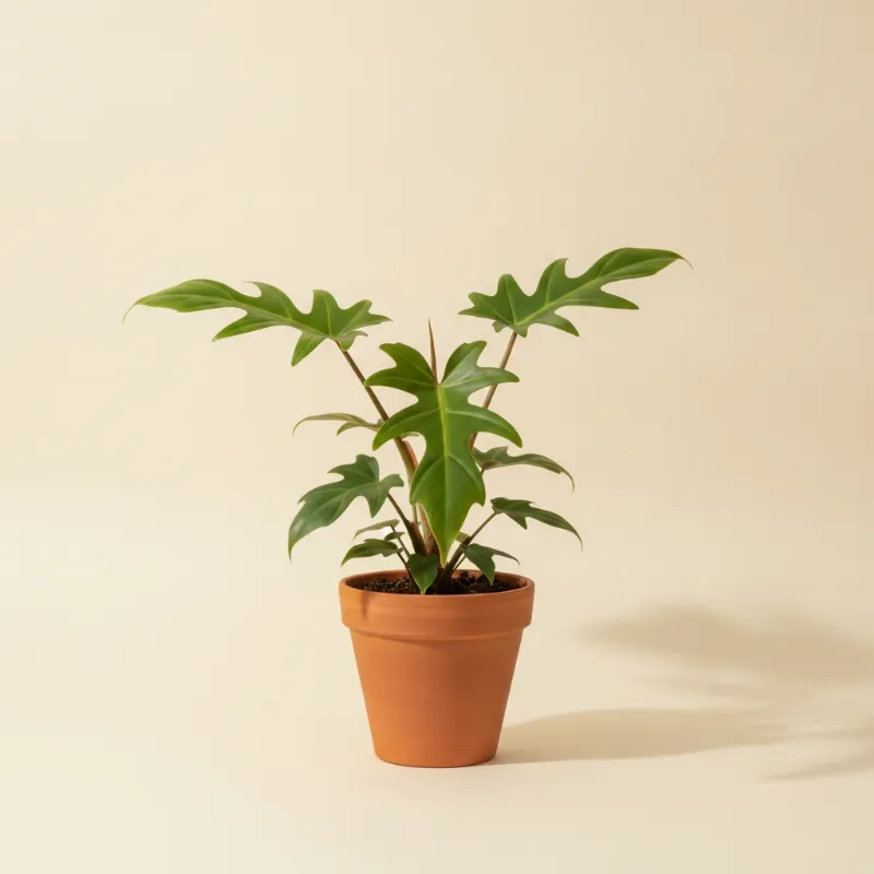 Philodendron — Philodendron mexicanum (illustratie)