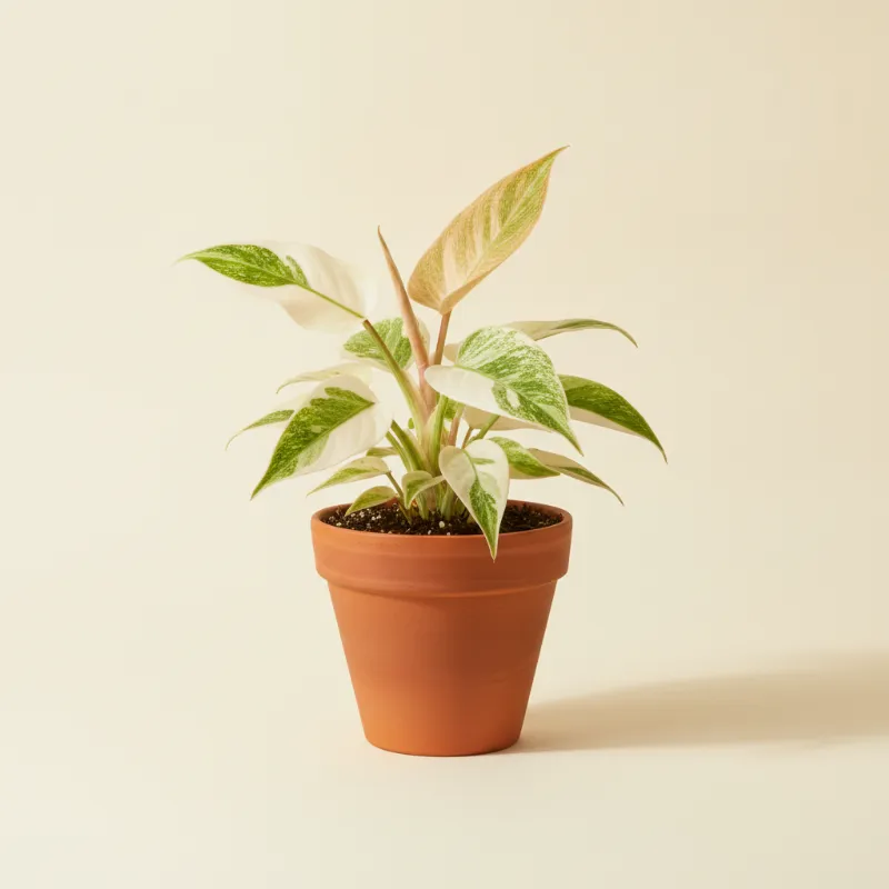 Philodendron — Philodendron snowdrift (illustratie)